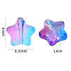 20Pcs Spray Painted Glass Beads GLAA-YW0001-10-5