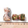 Natural & Synthetic Gemstone Carved Bust Model Statues Ornament G-P525-05-3