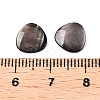 Natural Black Lip Shell Cabochons SSHEL-T017-09-3