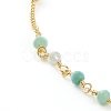 Faceted Glass Beaded Necklaces NJEW-JN03278-04-2