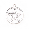 Tibetan Style Alloy Pendants PALLOY-WH0088-60C-AS-1