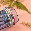 Adjustable Nylon Cord Braided Bead Bracelets BJEW-SZ0001-009-3