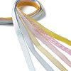18 Yards 6 Colors Polyester Ribbon SRIB-C001-B06-3