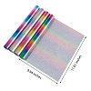 4Pcs Colorful Glitter Heat Transfer DIY-SZ0003-60-2