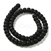 Natural Lava Rock Dyed Beads Strands G-Z036-A01-18-2