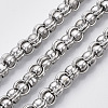 Tarnish Resistant 304 Stainless Steel Ball Chains STAS-R100-36-4