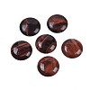 Natural Red Tiger Eye Dyed & Heated Cabochons G-H1596-FR-25mm-10-1