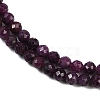 Natural Ruby Beads Strands G-P553-G01-02-5