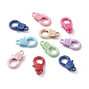 10Pcs Spray Painted Alloy Lobster Claw Clasps FIND-FS0001-70-4