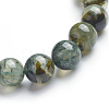 Natural Prehnite Stretch Bracelets BJEW-E373-10mm-11-2