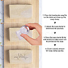 Clear Acrylic Soap Stamps DIY-WH0446-003-5