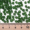 6/0 Frosted Round Glass Seed Beads X-SEED-A008-4mm-M7-3