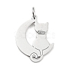 Non-Tarnish 304 Stainless Steel Pendants STAS-E205-04P-1