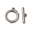 Non-Tarnish 304 Stainless Steel Toggle Clasps STAS-Q324-15P-1