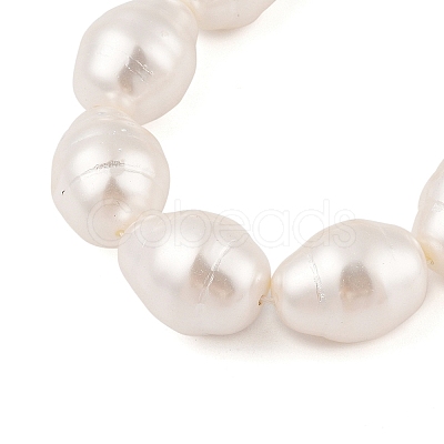 Shell Pearl Beads Strands BSHE-L035-A02-1