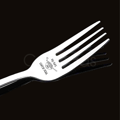 410# Stainless Steel Fork AJEW-WH0474-004-1