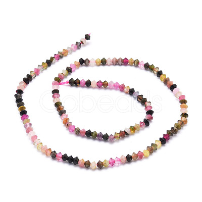 Natural Tourmaline Beads Strands G-E569-E04-1