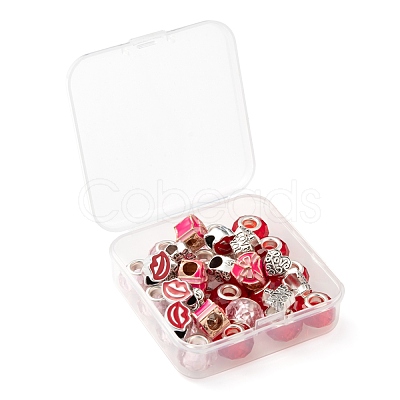 DIY Valentine's Day Themed Jewelry Making Kits DIY-LS0001-86-1