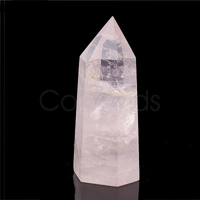 Natural Rose Quartz Home Decorations G-N0320-03F-1