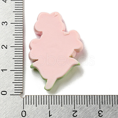 Opaque Resin Decoden Cabochons RESI-B022-02C-1