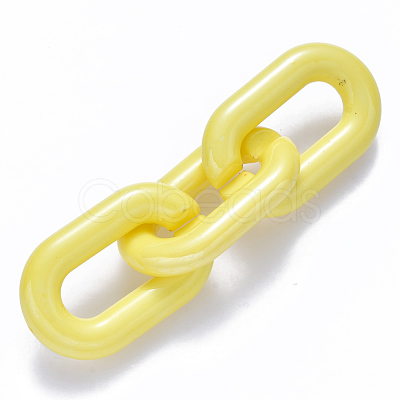 Opaque Acrylic Linking Rings OACR-S036-006A-H09-1