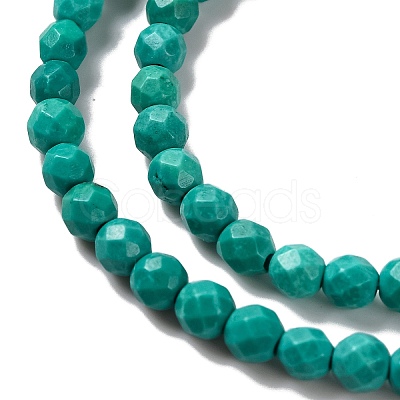 Natural Howlite Beads Strands G-C025-02B-08-1