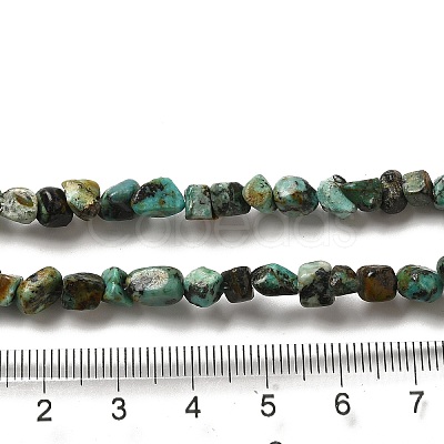 Natural African Turquoise(Jasper) Beads Strands G-D081-A05-1