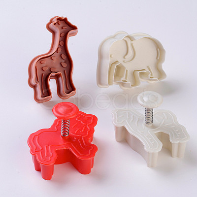 Plastic Cookie Cutters DIY-E018-44-1