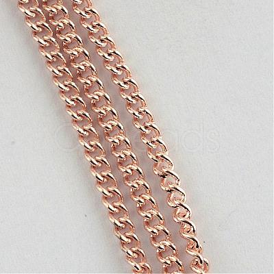 Unwelded Iron Curb Chains CH-R078-06RG-1