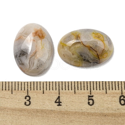 Natural Crazy Agate Cabochons G-C115-01A-33-1