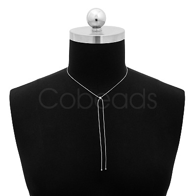 Adjustable Brass Tassel Y Necklaces for Women WGAC8A4-02-1