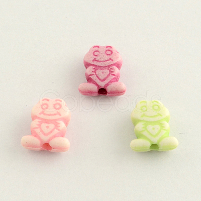 Craft Style Acrylic Beads MACR-Q153-M056-1