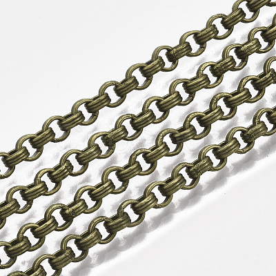 Iron Groove Link Rolo Chains CH-S125-010A-AB-1