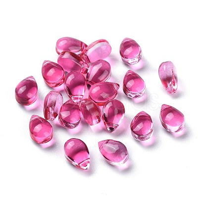 Transparent Glass Beads X-GGLA-M004-05A-08-1