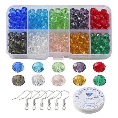 DIY Bracelet Earring Making Kit DIY-YW0006-90-1