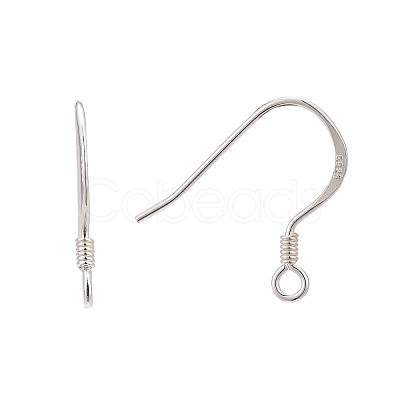 925 Sterling Silver Earring Hooks STER-K167-049D-S-1