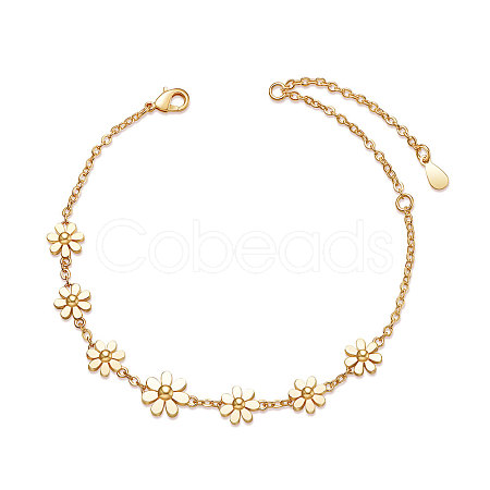 SHEGRACE Brass Link Bracelets JB538C-1