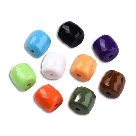 Opaque Acrylic Beads SACR-N017-05-1