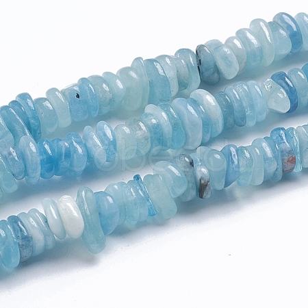 Natural Aquamarine Beads Strands X-G-G841-B09-1