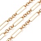 Iron Oval Link Chains, Unwelded, with Spool, Light Gold, 20x6x1mm, Ring: 5x1.5mm, about 32.81 Feet(10m)/Roll