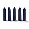 Point Tower Natural Lapis Lazuli Home Display Decoration, Healing Stone Wands, for Reiki Chakra Meditation Therapy Decos, Hexagonal Prisms, 51.5~52x11x11mm