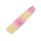 Baking Painted Glass Bead Strands, Bicone, Faceted, Colorful, 6x5.5mm, Hole: 1.2mm, about 47pcs/strand, 10.43''(26.5cm)