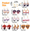 Fashewelry DIY Earring Making Kits DIY-FW0001-14-11