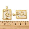 Brass Pendants KK-L209-020G-3