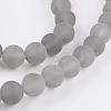 Natural Grey Agate Bead Strands X-G-H055-10mm-3