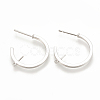 Brass Stud Earring Findings KK-S345-184A-P-1