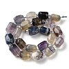 Natural Fluorite Beads Strands G-C105-A03-01-3