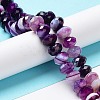 Natural Banded Agate/Striped Agate Beads Strands G-E605-A02-03D-2