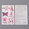 30 Sheets Temporary Tattoos Stickers DIY-WH0380-02D-1