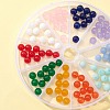 100Pcs 10 Colors Natural Dyed Malaysia Jade Beads G-FS0002-49-5